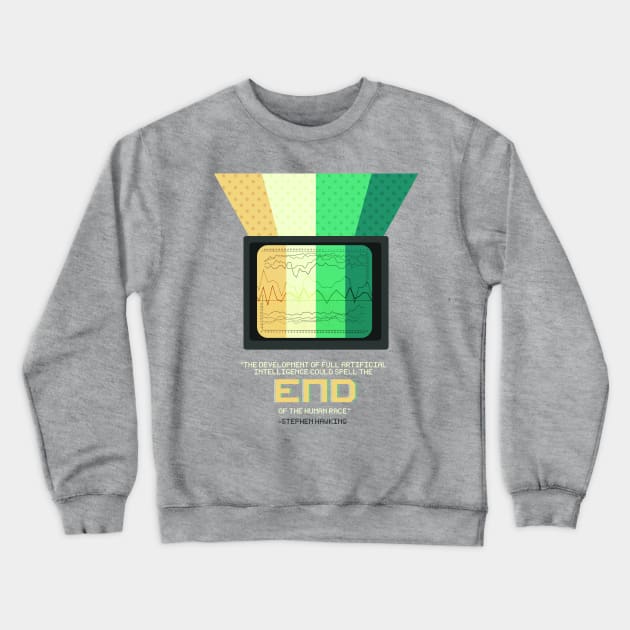 The END Crewneck Sweatshirt by leif a.